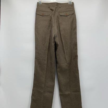 Vintage Wilkes Bashford Pleated Linen Pants