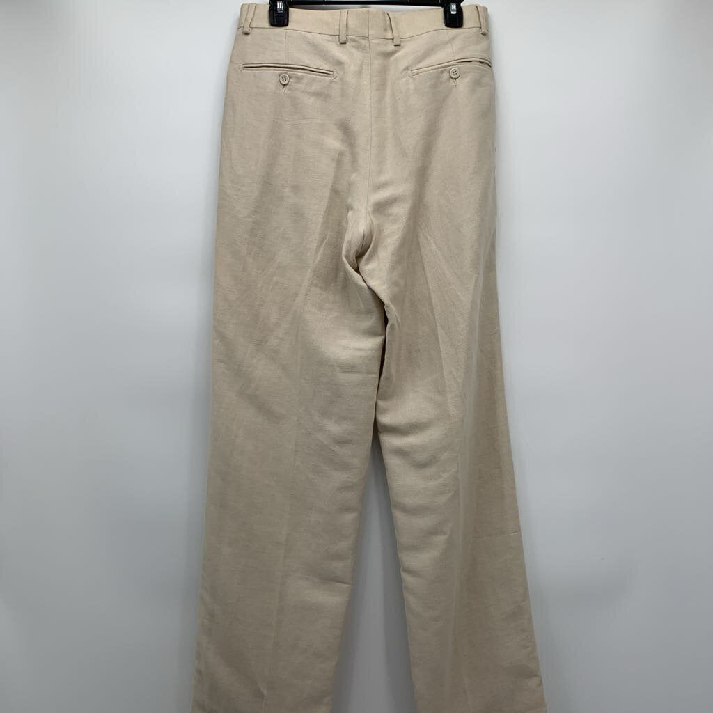 Vintage Zegna Pleated Linen Pants