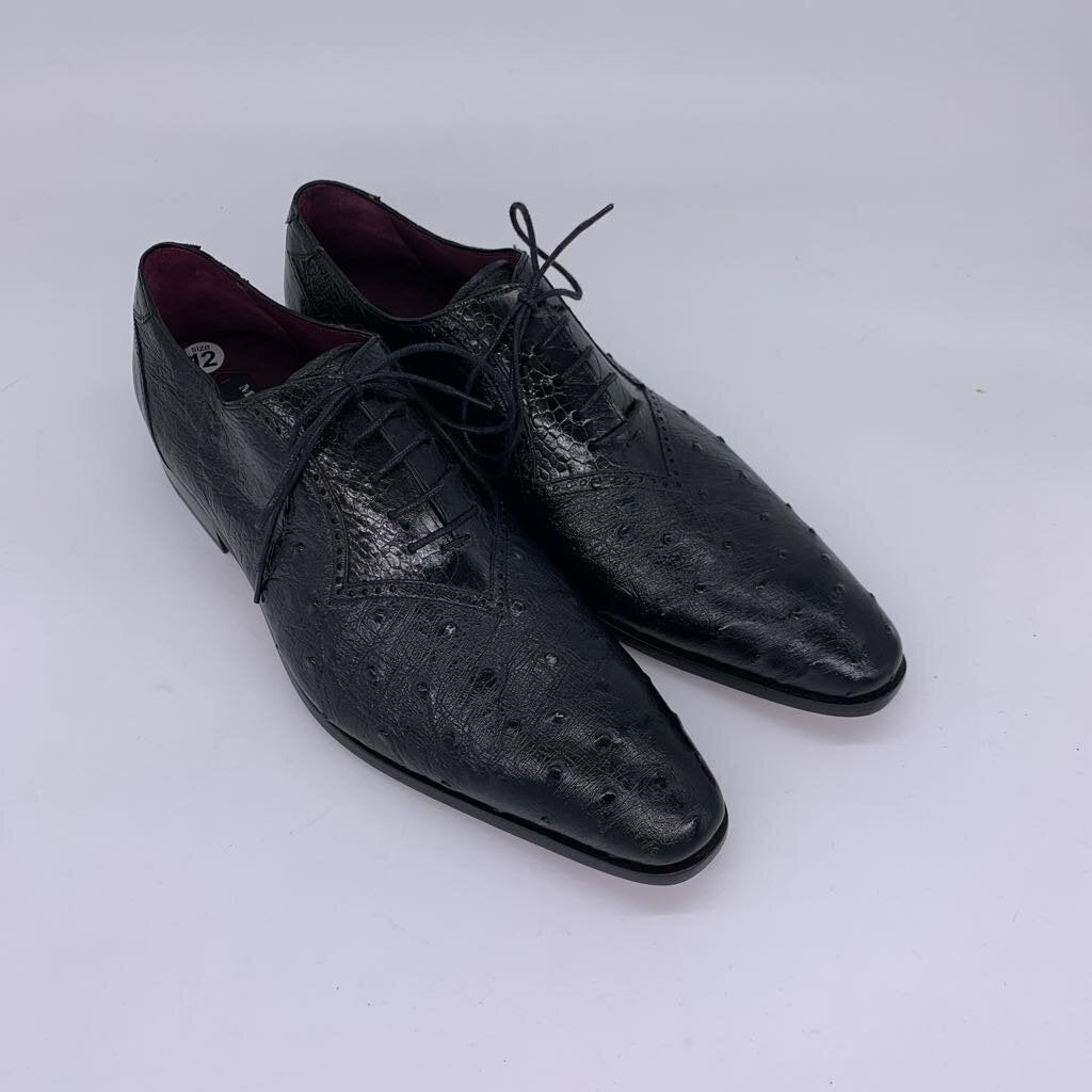 Mezlan Ostrich Oxford Shoes NWOB