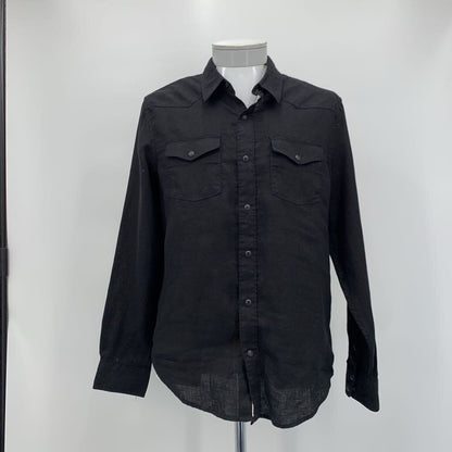 Lucky Brand Linen Western Shirt NWT