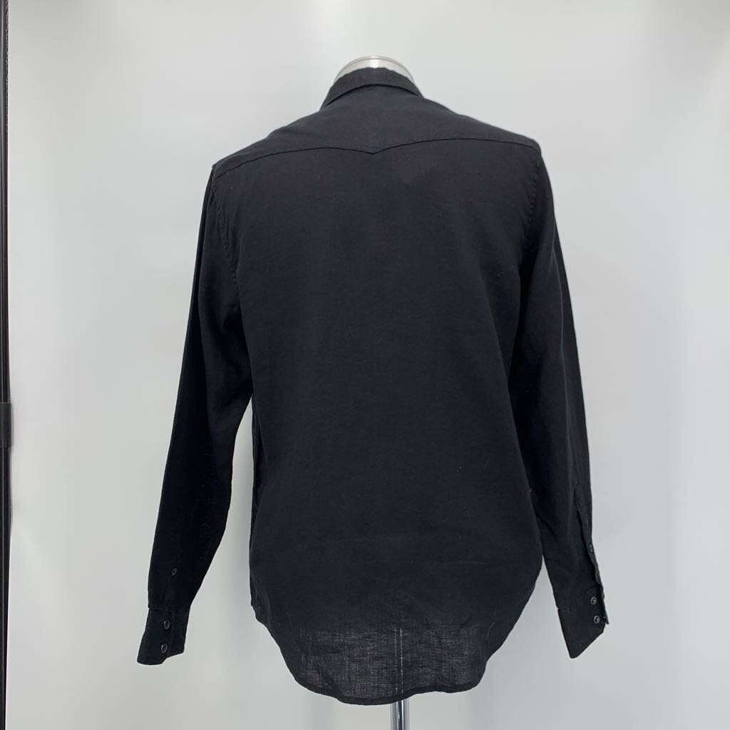 Lucky Brand Linen Western Shirt NWT