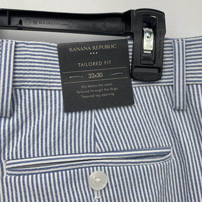 Banana Republic Seersucker Pants NWT