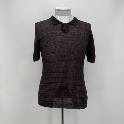 Polo Knit Linen Shirt SS