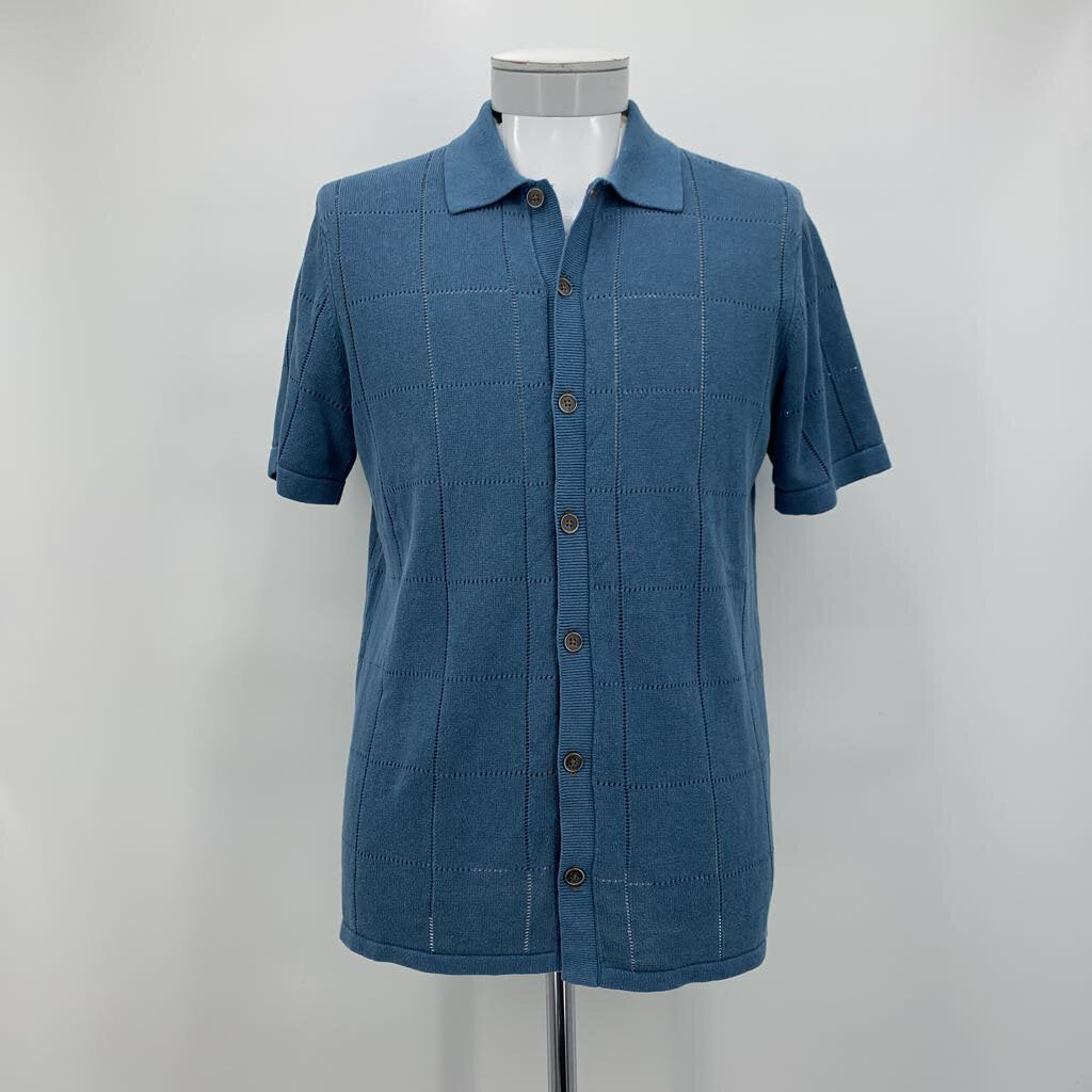 32 Bar Blues Knit Linen Shirt SS