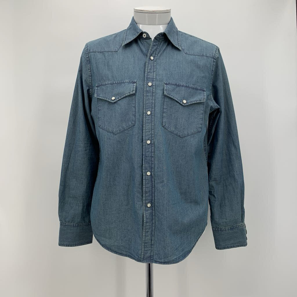 Todd Snyder Chambray Snap Shirt