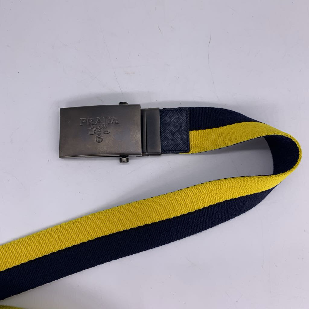 Prada Web Belt
