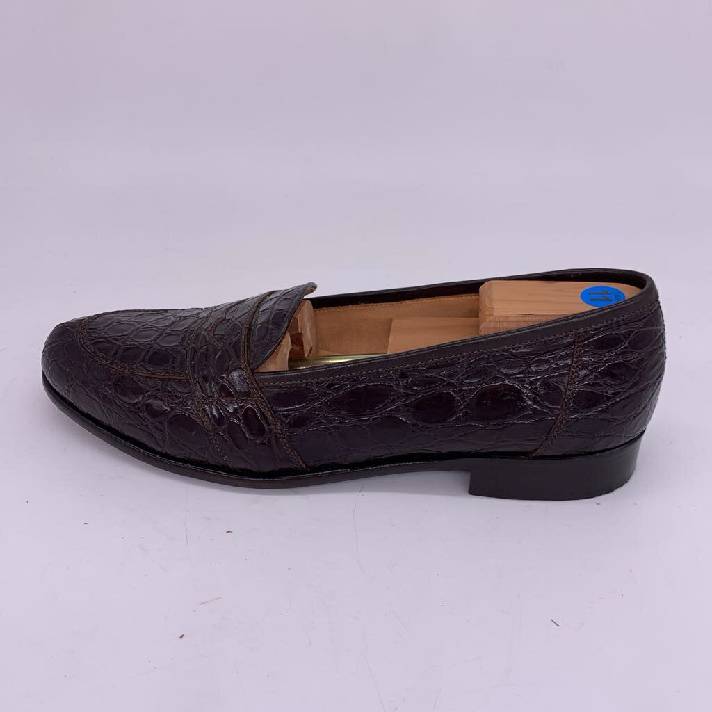 Zelli Crocodile Loafers