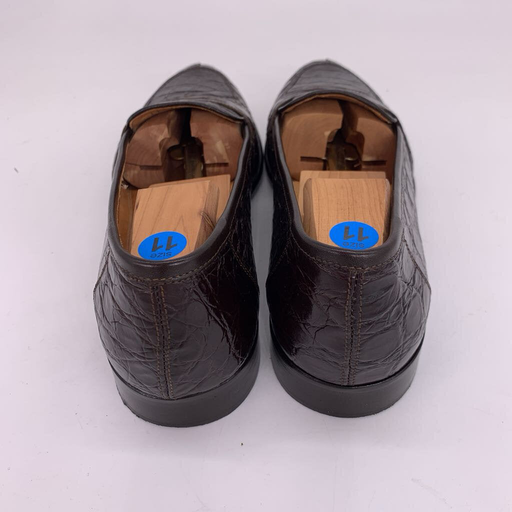 Zelli Crocodile Loafers