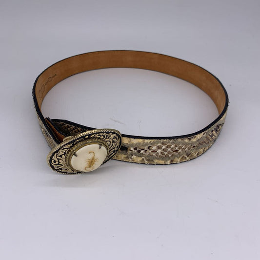 Nocona Snakeskin Belt AS-IS