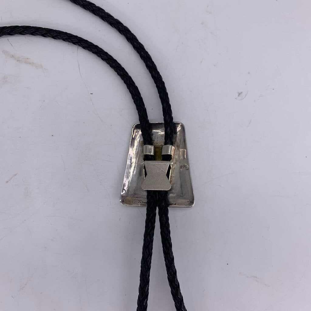 Tommy Singer Turquoise/Sterling Bolo Tie