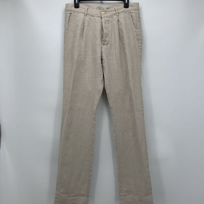 Alex Crane Alta Pleated Linen Suit