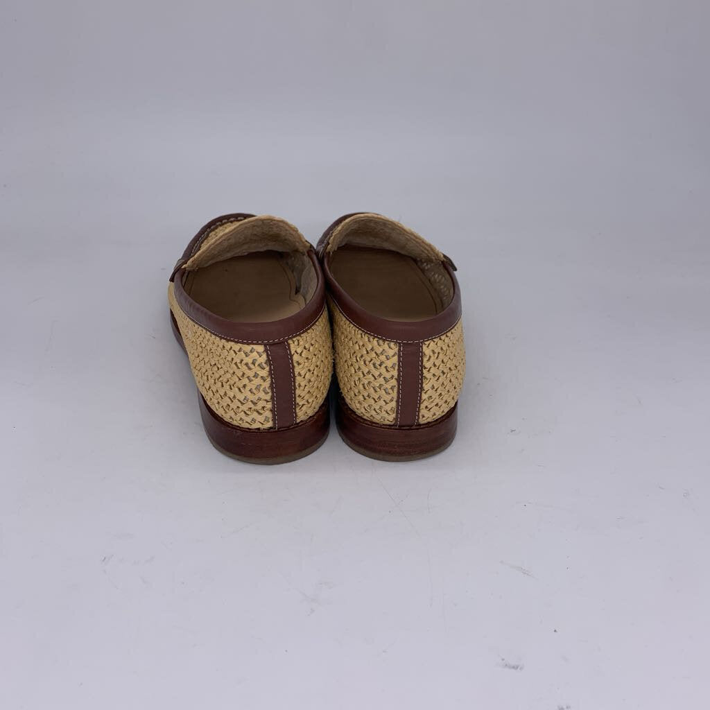 Coach Jolene Raffia Loafers