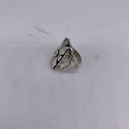 Running Bear Sterling Silver Ring