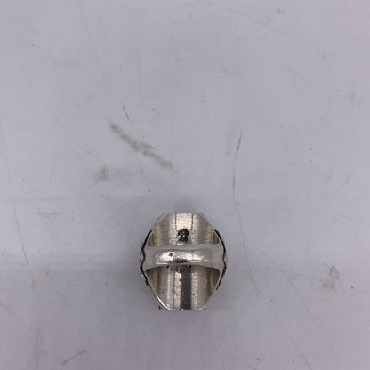 Running Bear Sterling Silver Ring