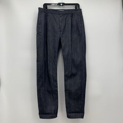 Still By Hand Pleated Selvedge Jeans