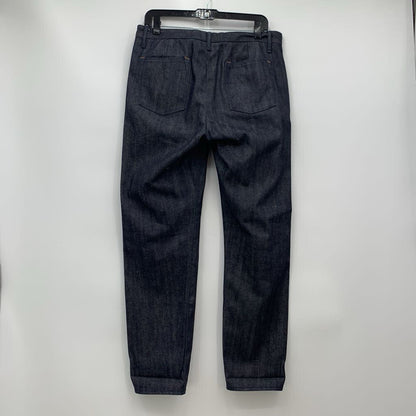 Still By Hand Pleated Selvedge Jeans