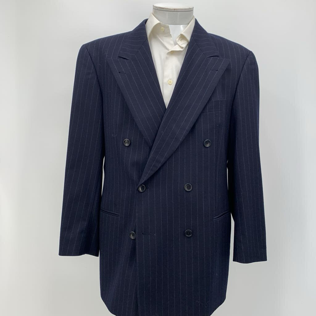 Vintage Hugo Boss Double Breasted Flannel Suit
