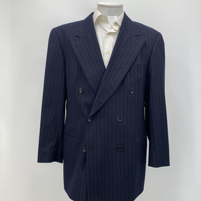 Vintage Hugo Boss Double Breasted Flannel Suit