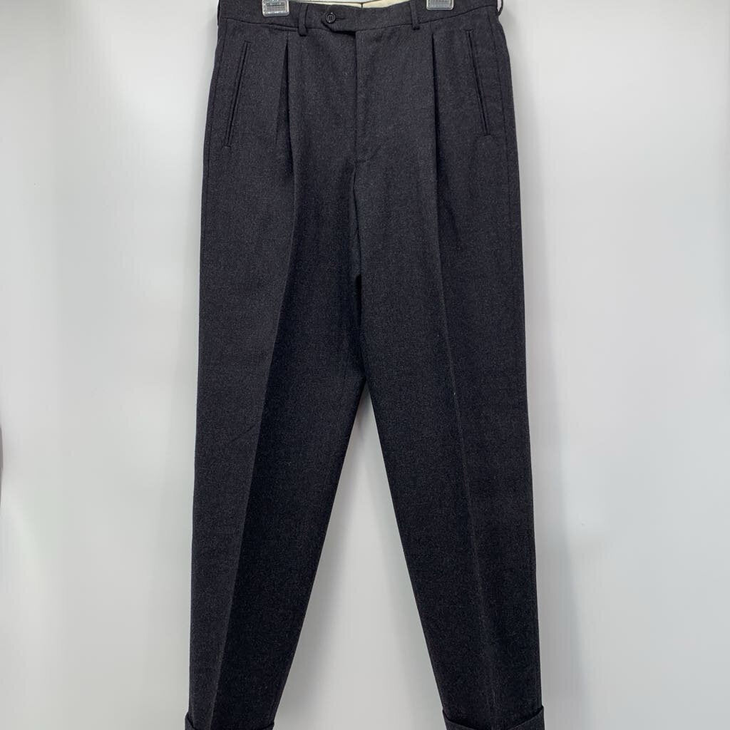 Vintage Giorgio Armani Pleated Flannel Pants