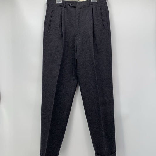 Vintage Giorgio Armani Pleated Flannel Pants