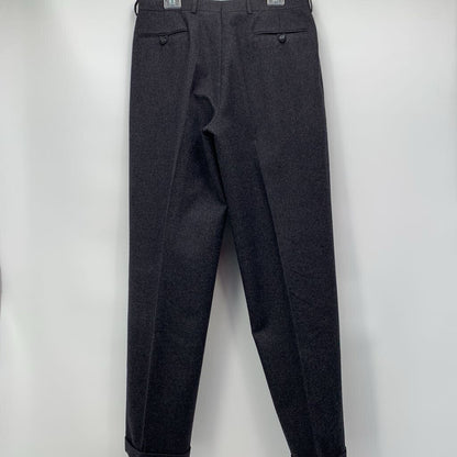 Vintage Giorgio Armani Pleated Flannel Pants