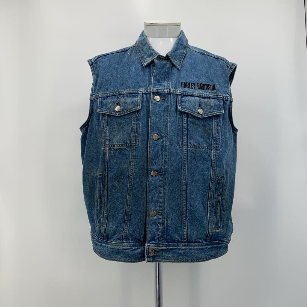 Harley Davidson Denim Vest