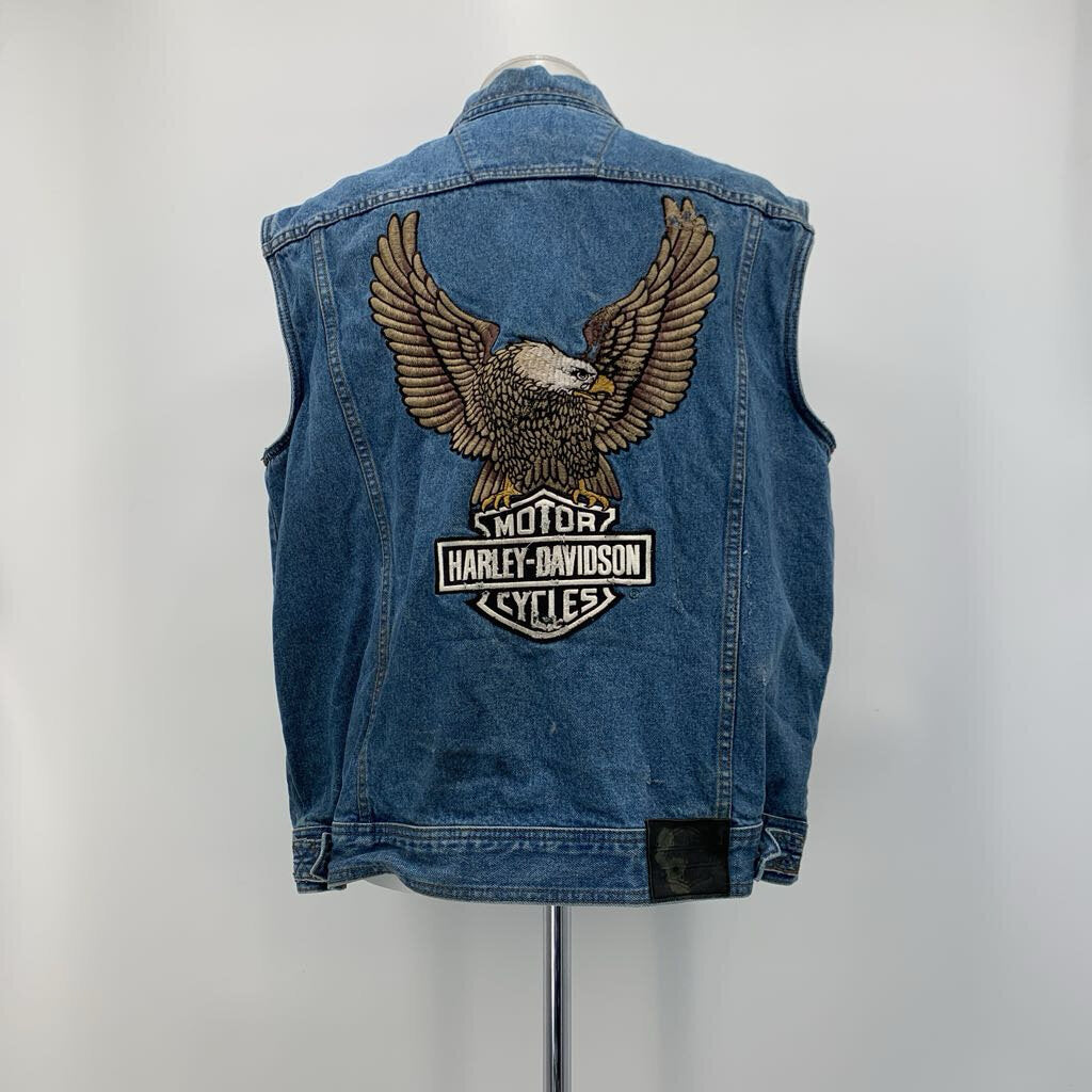 Harley Davidson Denim Vest
