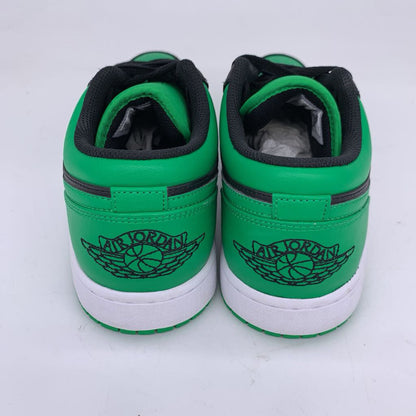 Air Jordan 1 Low 'Black Lucky Green' Sneakers