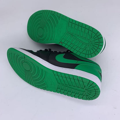 Air Jordan 1 Low 'Black Lucky Green' Sneakers