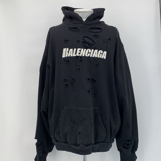 Balenciaga Destroyed Hoodie