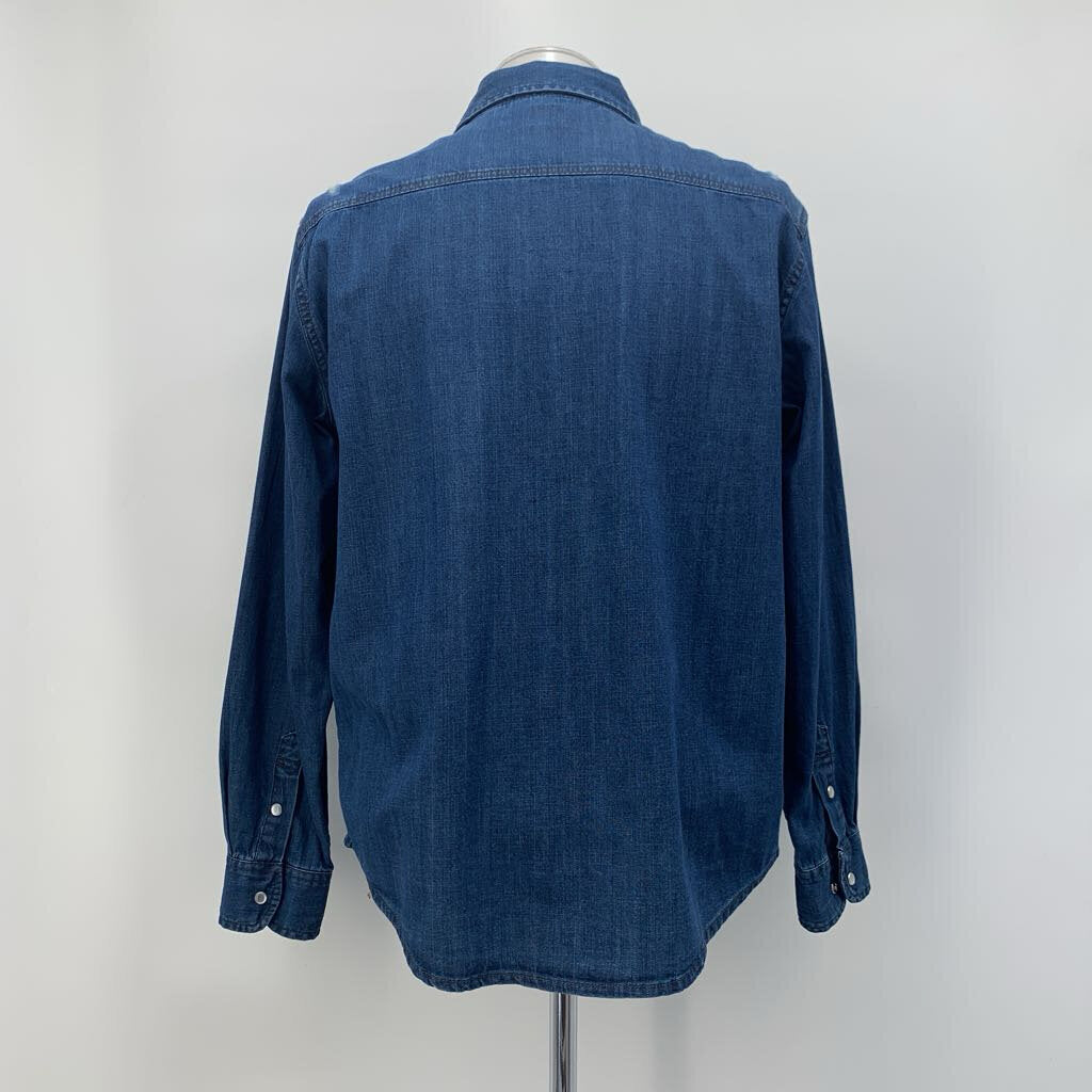 Hugo Boss Distressed Denim Western Shirt