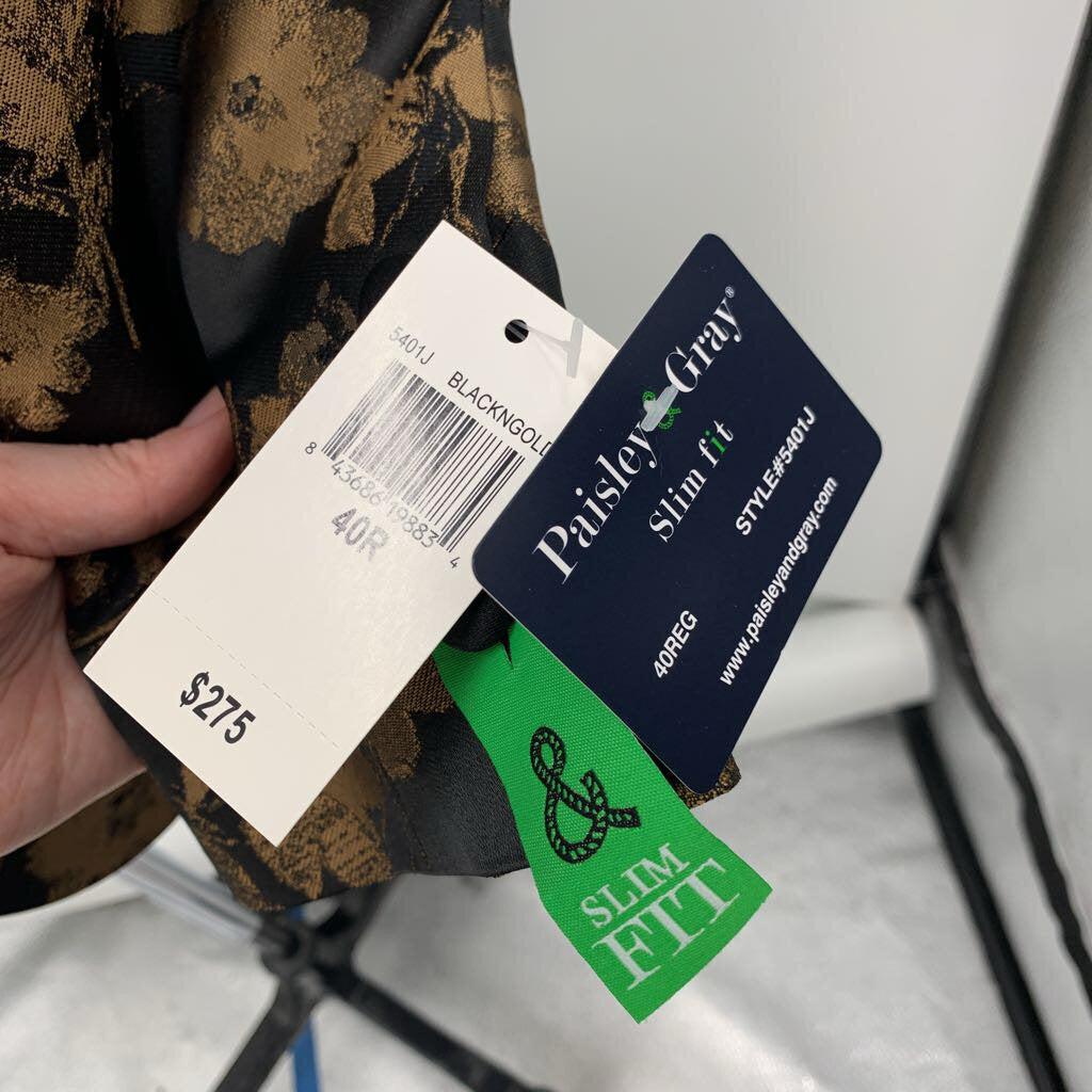 Paisley & Gray Tuxedo Jacket NWT