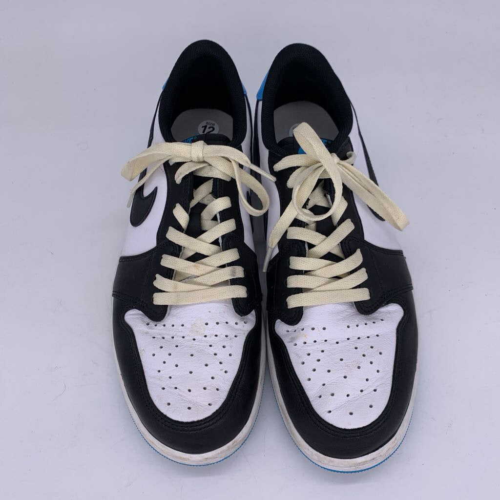 Jordan1 Retro Low OG Black Dark Powder