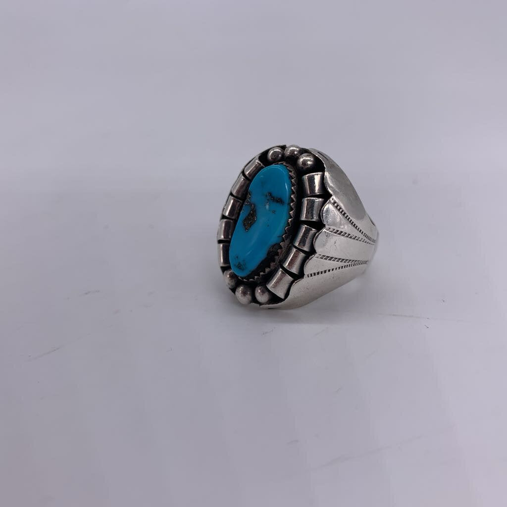 Silver & Turquoise Ring