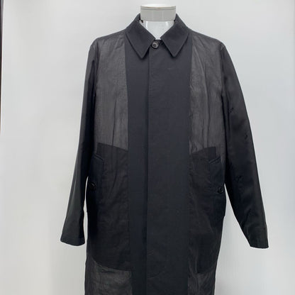 Burberry Paneled Cotton Gabardine Car Coat