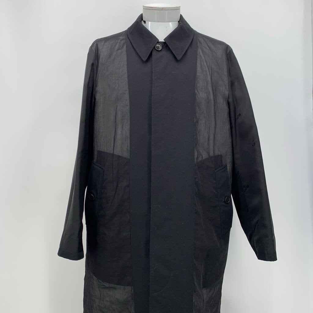 Burberry Paneled Cotton Gabardine Car Coat