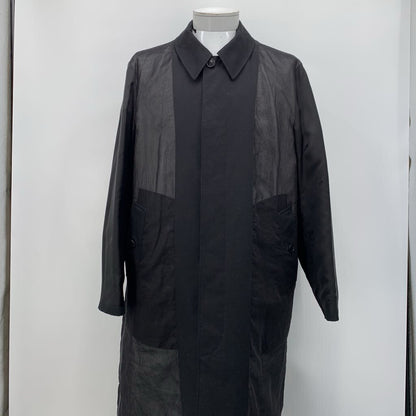 Burberry Paneled Cotton Gabardine Car Coat