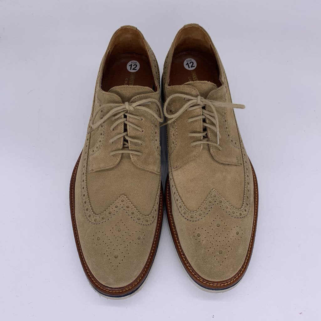 Johnston & Murphy Suede Wingtip Derby Shoes