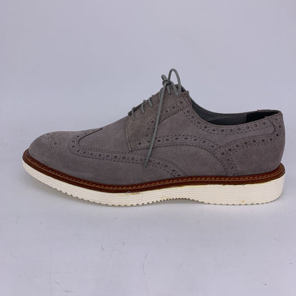 Trask Suede Wingtip Derby Shoes