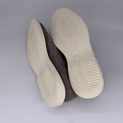 Trask Suede Wingtip Derby Shoes