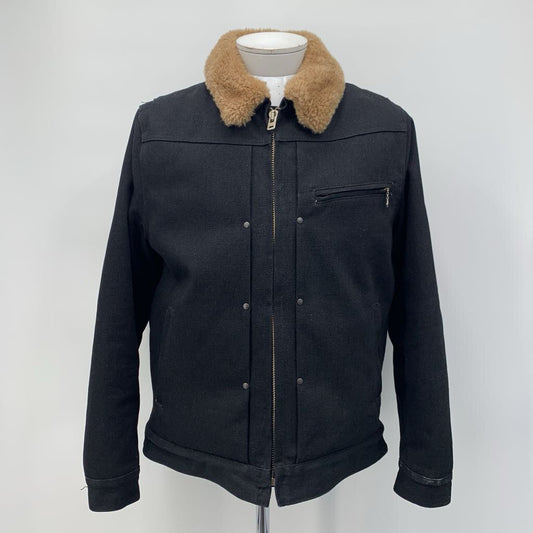 Freenote Cloth RJ-2 Shearling Waxed Canvas Jacket