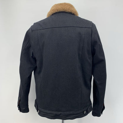 Freenote Cloth RJ-2 Shearling Waxed Canvas Jacket