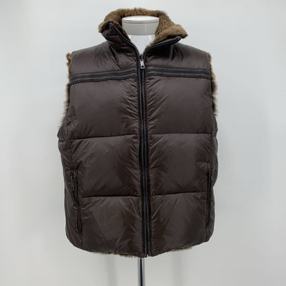 Andrew Marc Fur Puffer Vest