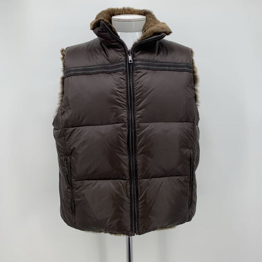 Andrew Marc Fur Puffer Vest
