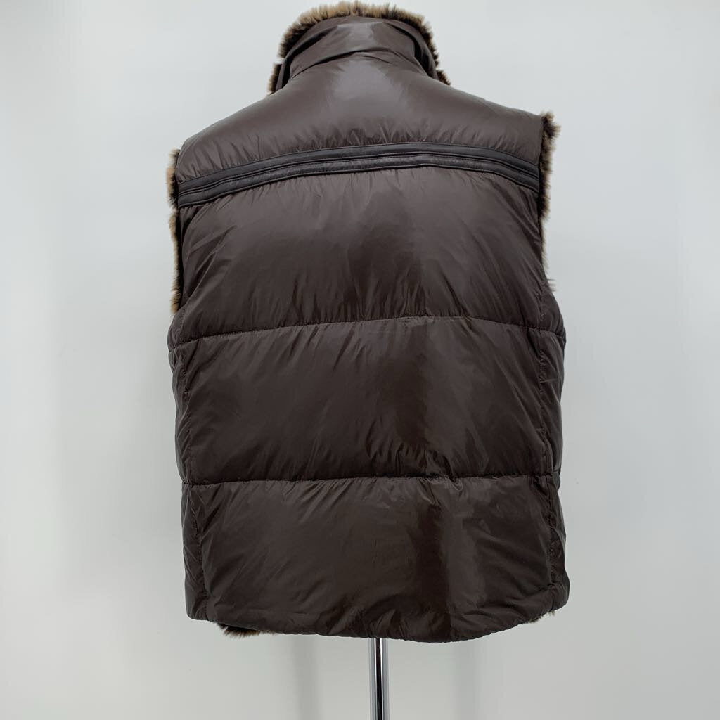 Andrew Marc Fur Puffer Vest