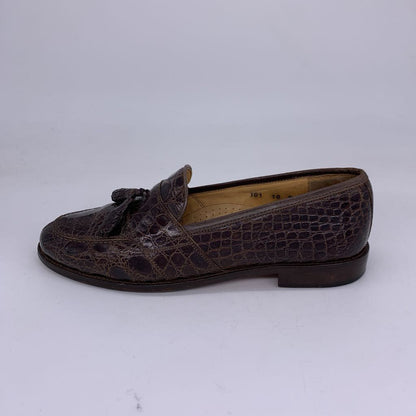 Zelli Crocodile Tassel Loafers