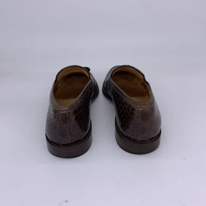 Zelli Crocodile Tassel Loafers