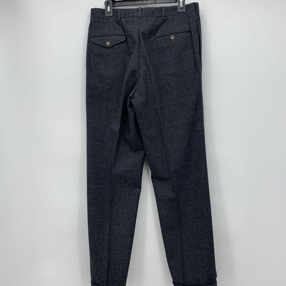 Vintage Pleated Polo Flannel Pants