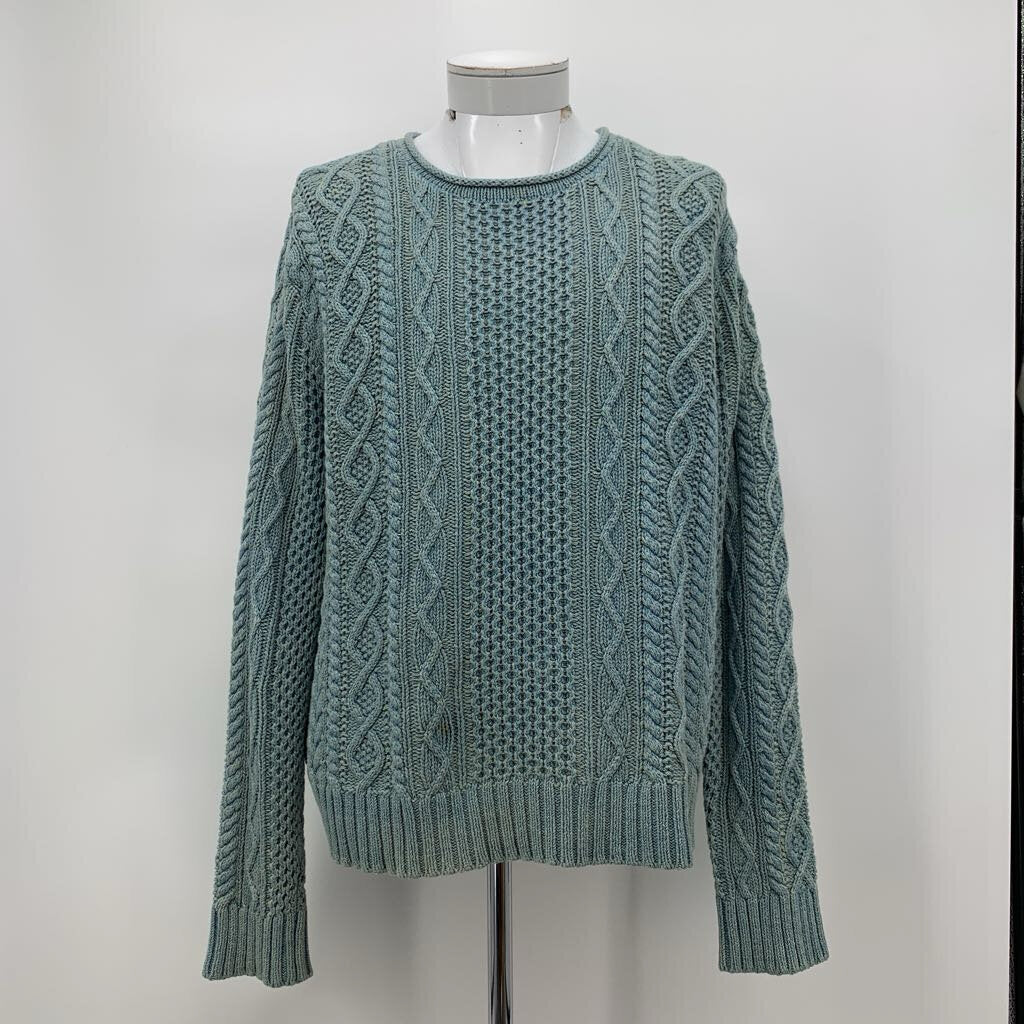 Polo Cable Knit Sweater