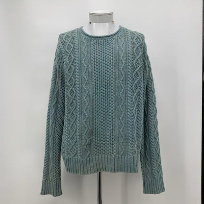 Polo Cable Knit Sweater